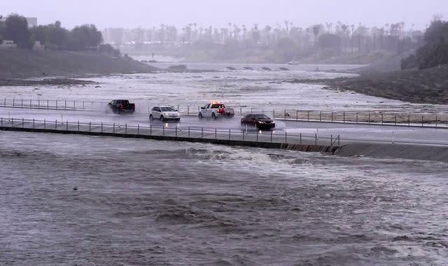 One dead in Mexico as Storm Hilary brings 'life-threatening' floods and record rainfall to California