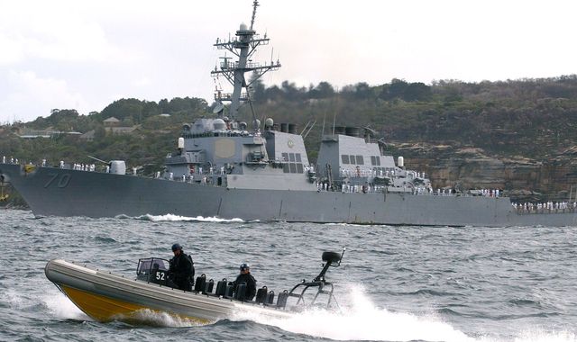 South China Sea: Accusations traded after Beijing 'warns away' US destroyer from disputed waters