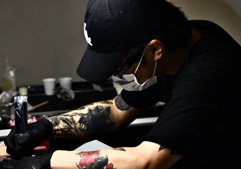Mixing fashion with tattoo art- meet the micrealist tattoo artist Saru