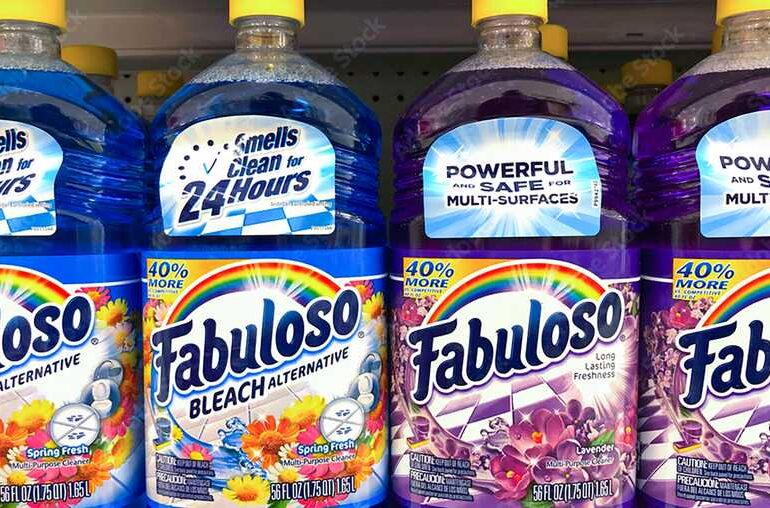 Nearly 5 million bottles of Fabuloso cleaner are recalled due to bacterial contamination