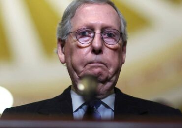 Influential Republican Senator Mitch McConnell hospitalized after a fall in a hotel