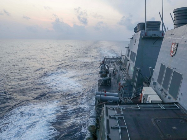 US Navy sails near South China Sea island militarized by Beijing