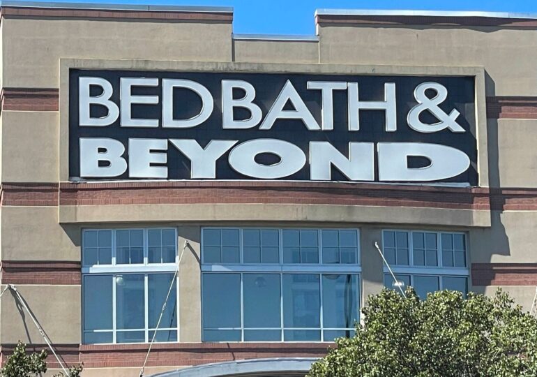 Bed Bath & Beyond, described as a 'US institution', files for bankruptcy protection