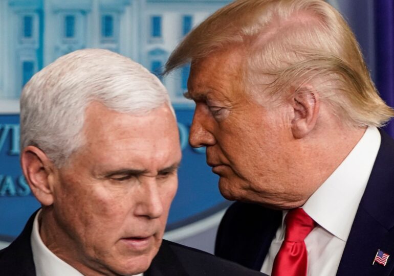 Mike Pence 'gives evidence to grand jury for seven hours' about Donald Trump and the 2021 US Capitol riots