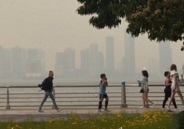 New York issues air quality alert as smoke from Canadian wildfires shrouds landmarks