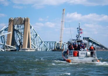 Baltimore bridge collapse: Temporary channel for ships opened to aid clean-up operation after disaster