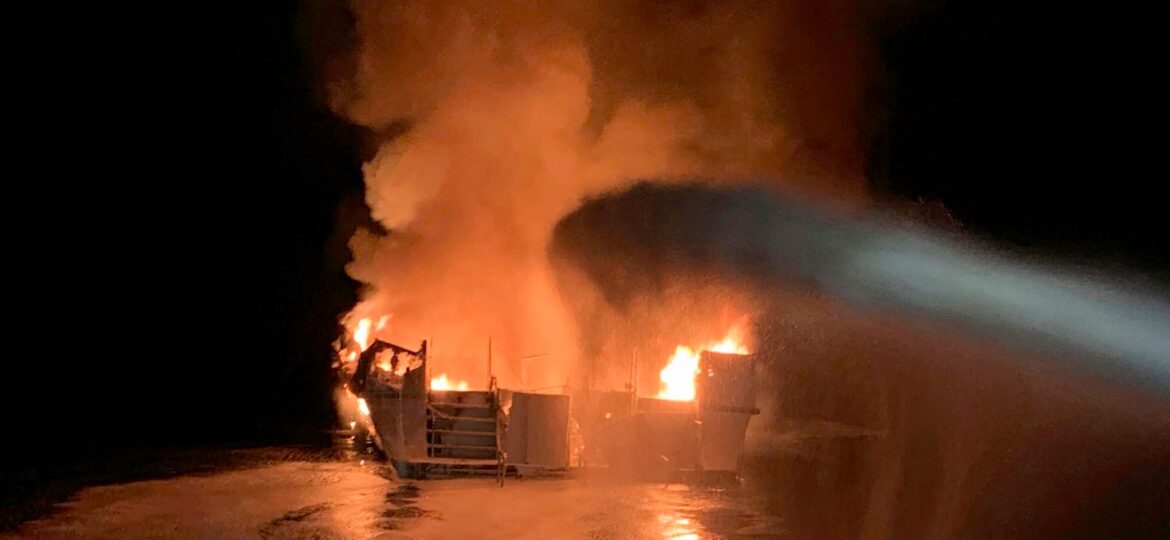 California boat captain jailed over fire that killed 34 people